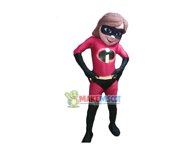 Elastigirl 2 Mascot Costume Elastigirl 2 Mascot Costume