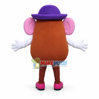 Miss Potato Mascot Costume Miss Potato Mascot Costume