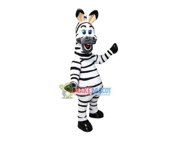 Marty The Zebra Mascot Costume Marty The Zebra Mascot Costume