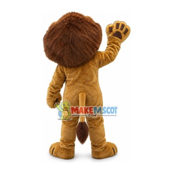 Alex The Lion Madagascar Mascot Costume