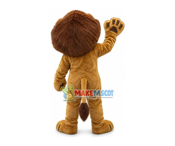 Alex The Lion Madagascar Mascot Costume Alex The Lion Madagascar Mascot Costume