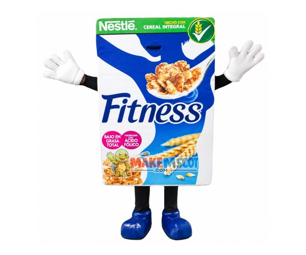 Cornflakes Mascot Costume Cornflakes Mascot Costume