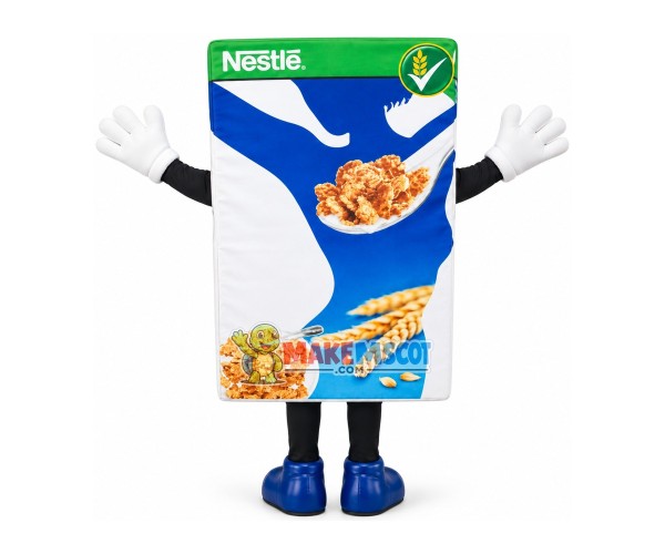 Cornflakes Mascot Costume Cornflakes Mascot Costume
