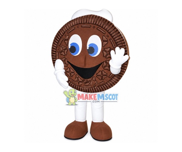 Cookie Foods Mascot Costume Cookie Foods Mascot Costume