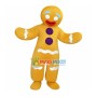 Gingerbread Man Mascot Costume