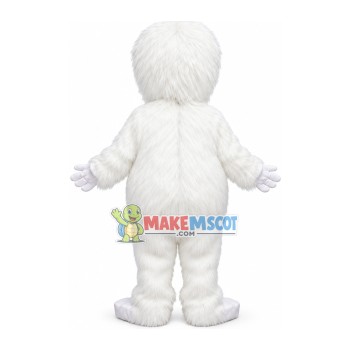 White Yeti Mascot Costume White Yeti Mascot Costume