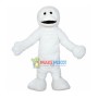 Adult White Yeti Mascot Costume