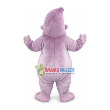 Pink Yeti Mascot Costume Pink Yeti Mascot Costume