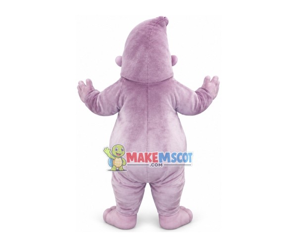 Pink Yeti Mascot Costume Pink Yeti Mascot Costume