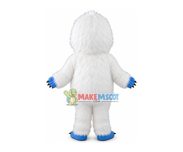 Yeti Abominable Snowman Mascot Costume Yeti Abominable Snowman Mascot Costume