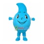 Blue Water Drop Mascot Costume