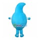Blue Water Drop Mascot Costume Blue Water Drop Mascot Costume