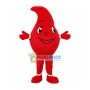 Red Water Drop Mascot Costume