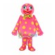 Spotted Clown Mascot Costume Spotted Clown Mascot Costume