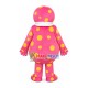 Spotted Clown Mascot Costume Spotted Clown Mascot Costume