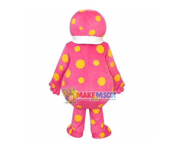 Spotted Clown Mascot Costume Spotted Clown Mascot Costume