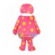 Spotted Clown Mascot Costume Spotted Clown Mascot Costume