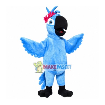 Jewel Parrot Mascot Costume