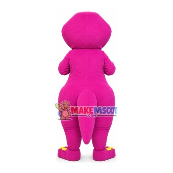 Barney & Friends Barney Mascot Costume Barney & Friends Barney Mascot Costume
