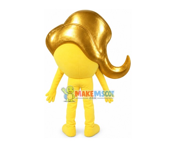 Smiler Mascot Costume Smiler Mascot Costume