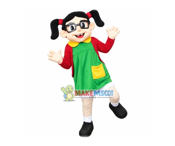 La Chilindrina Mascot Costume La Chilindrina Mascot Costume