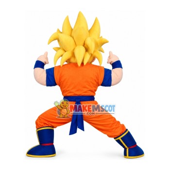 Goku Dragon Ball Mascot Costume Goku Dragon Ball Mascot Costume