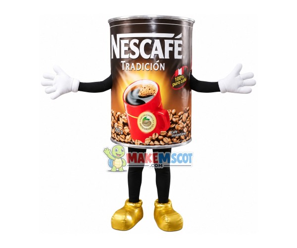 Nescafe Mascot Costume Nescafe Mascot Costume