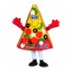 Pizza Slice Mascot Costume Pizza Slice Mascot Costume