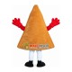 Pizza Slice Mascot Costume Pizza Slice Mascot Costume