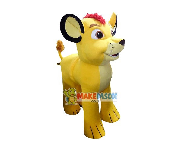 Lion King Costume Simba 3 Mascot Costume