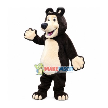 Brown Bear Mascot Costume Brown Bear Mascot Costume