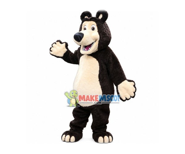 Brown Bear Mascot Costume Brown Bear Mascot Costume
