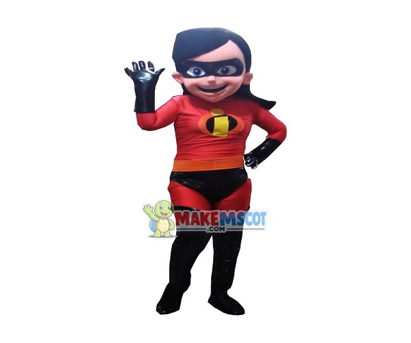 Violet Mascot Costume Violet Mascot Costume
