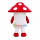 Red Mushroom Mascot Costume Red Mushroom Mascot Costume