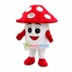 Red Mushroom Mascot Costume Red Mushroom Mascot Costume