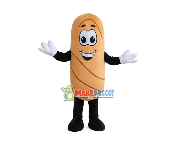 Cheap Bread Mascot Costume Cheap Bread Mascot Costume