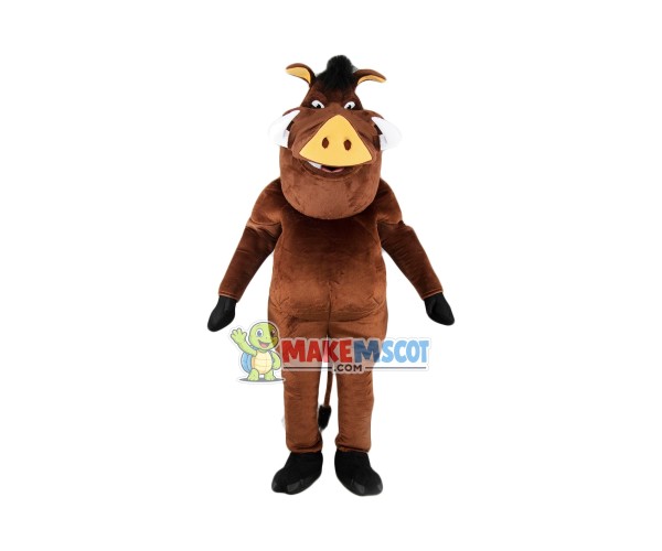 Pumbaa Warthog Mascot Costume Pumbaa Warthog Mascot Costume