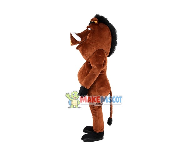 Pumbaa Warthog Mascot Costume Pumbaa Warthog Mascot Costume
