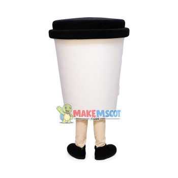 Coffee Cup Mascot Costume