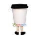 Coffee Cup Mascot Costume Coffee Cup Mascot Costume