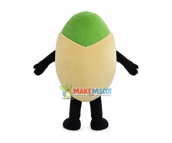 Pistachio Mascot Costume Pistachio Mascot Costume