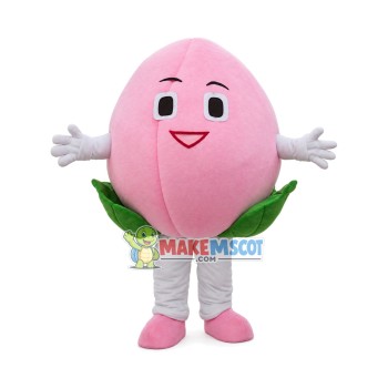 Cheap Peach Mascot Costume Cheap Peach Mascot Costume