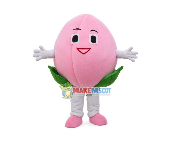 Cheap Peach Mascot Costume Cheap Peach Mascot Costume