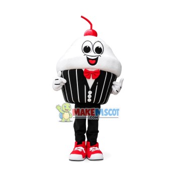 Cupcake Mascot Costume Cupcake Mascot Costume
