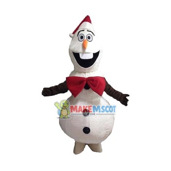 Christmas Olaf Mascot Costume