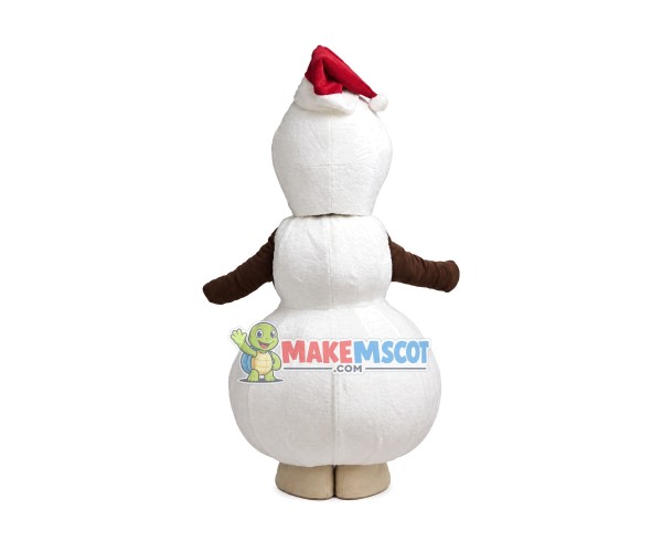 Christmas Olaf Mascot Costume Christmas Olaf Mascot Costume