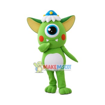 Super Cute Mike Wazowski Mascot Costume