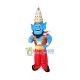 Genie Aladdin Mascot Costume Genie Aladdin Mascot Costume