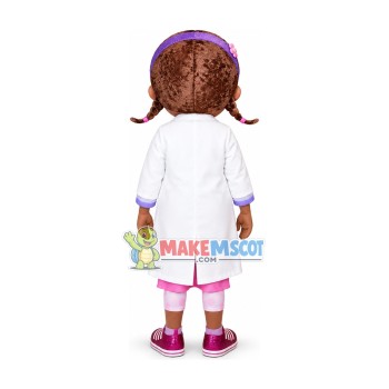 Best Quality Doctor Girl Mascot Costume Best Quality Doctor Girl Mascot Costume
