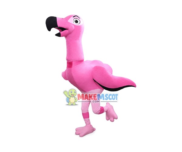 High Quality Flamingo Mascot Costume High Quality Flamingo Mascot Costume